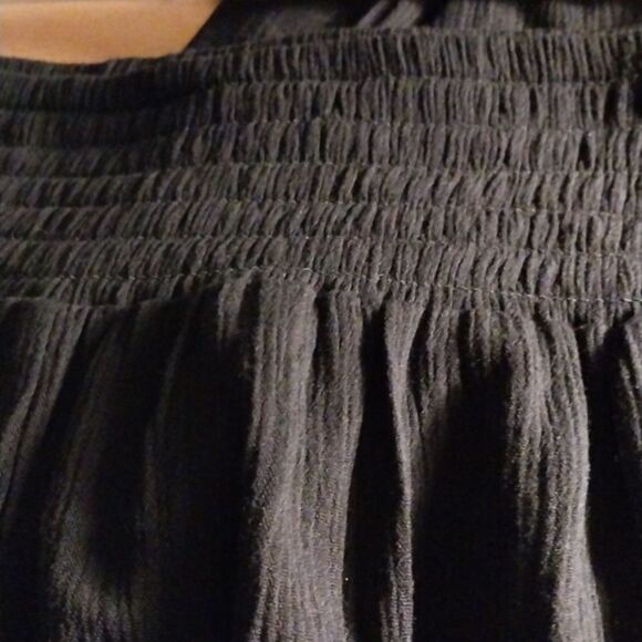 KONA Sol Women's Smocked Waist Side Slit Cover Up Pants NWT Size S 4-6 - Picture 5 of 10